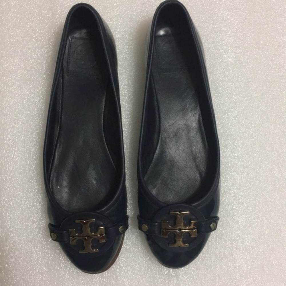 😍TORY BURCH♨️ patent leather flats size 8.5M